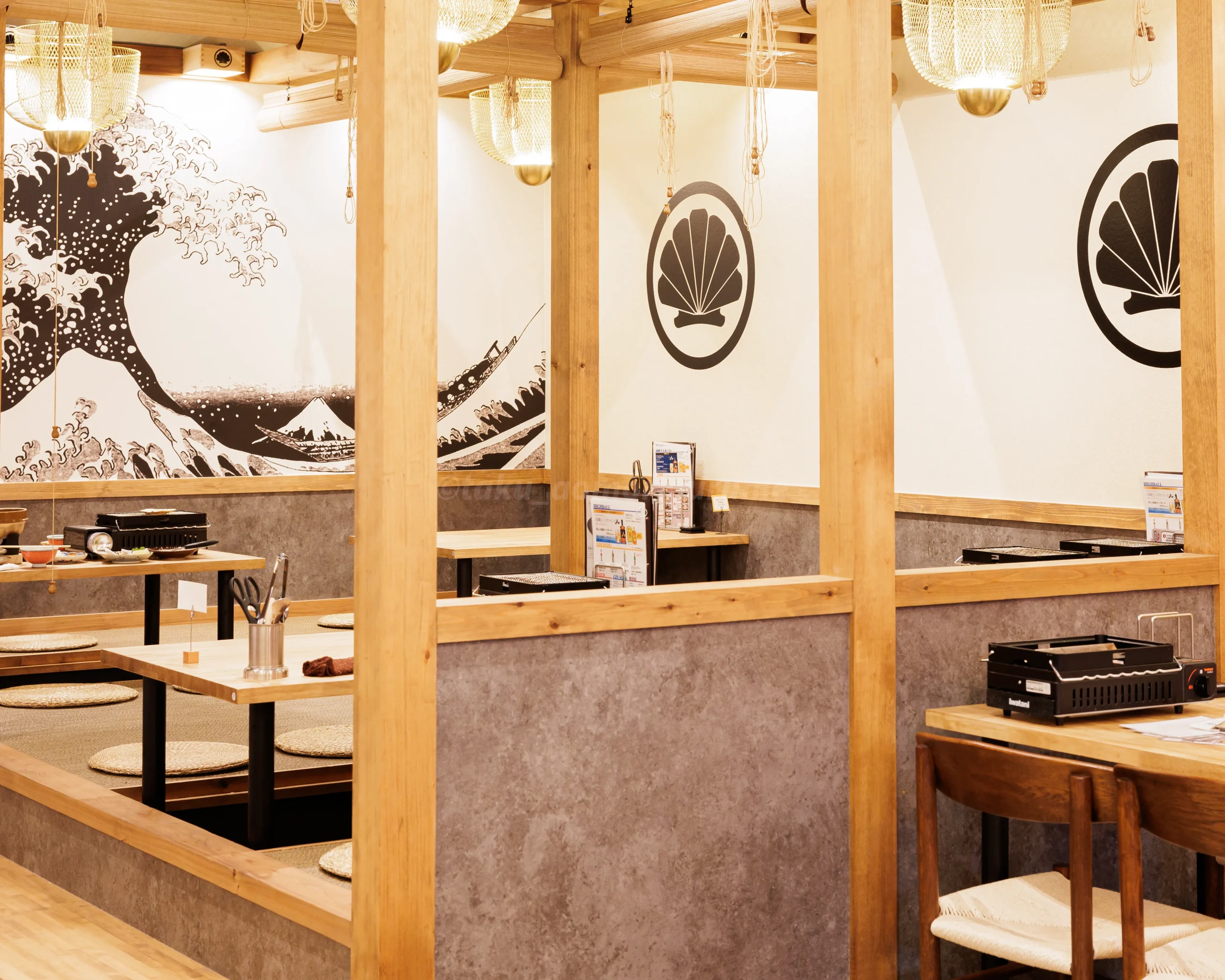「青森 帆立家」の店内写真