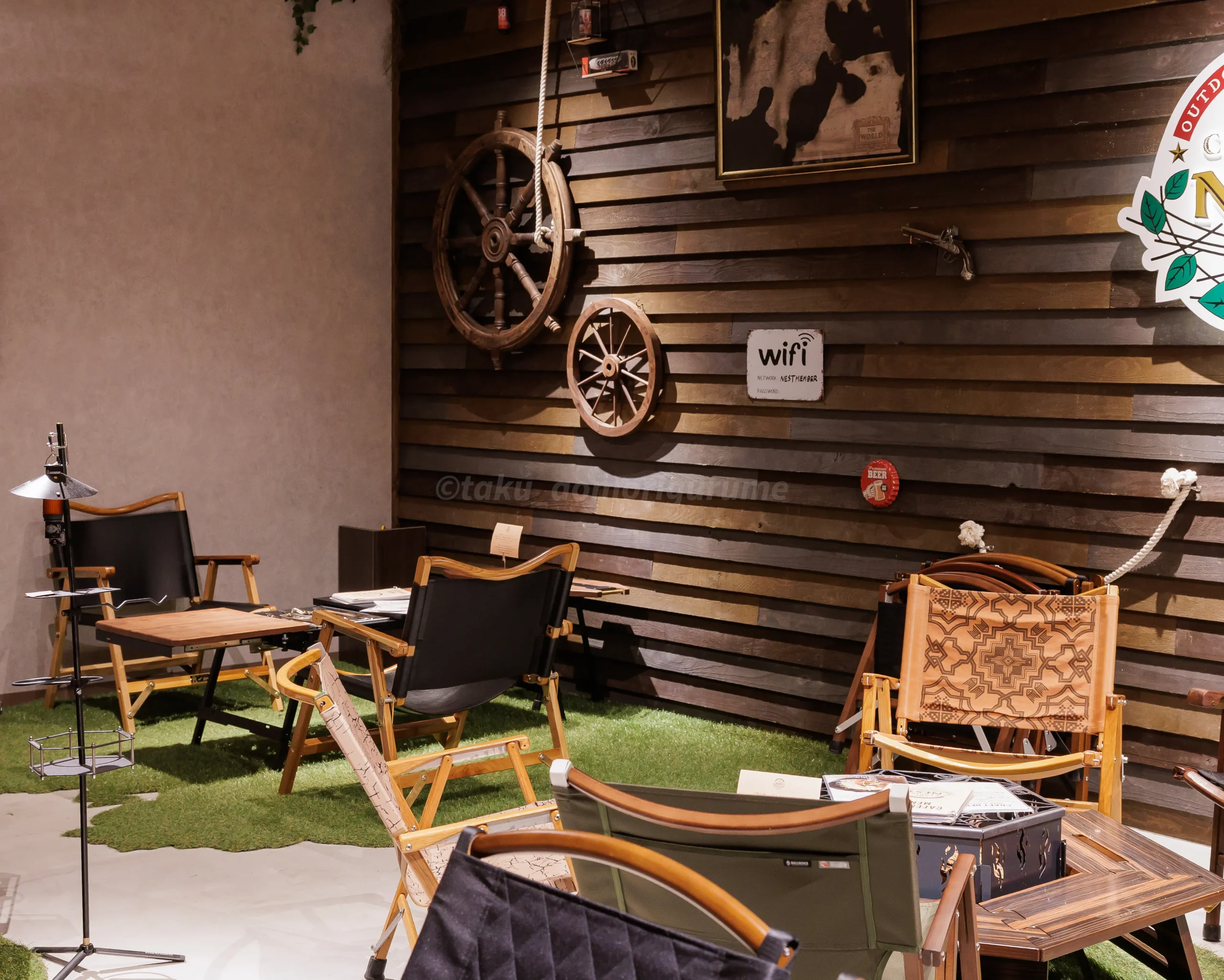 THE CAMPERS NESTの店内写真