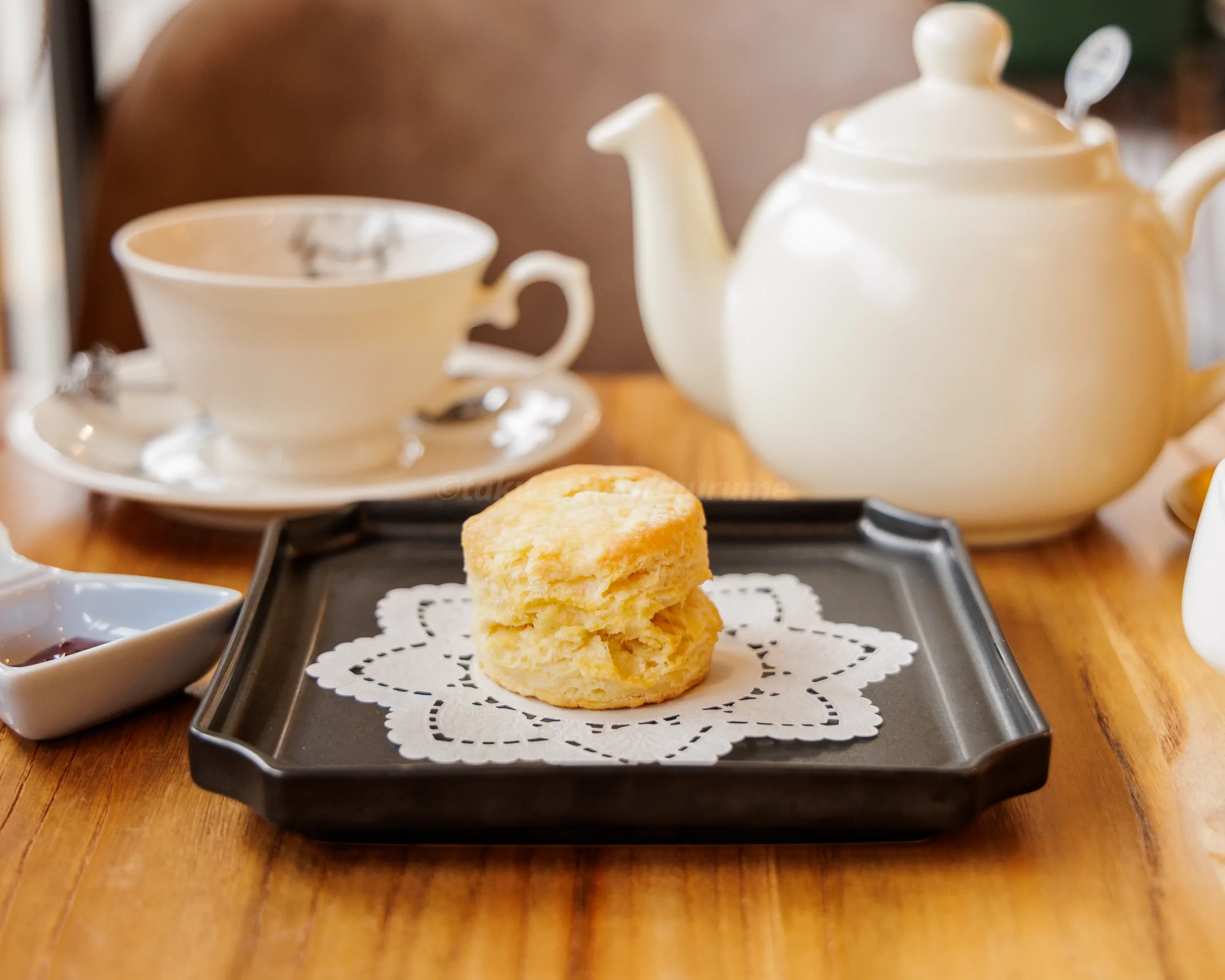 八戸市にある「Flow cafe」のFlowオリジナルティー写真