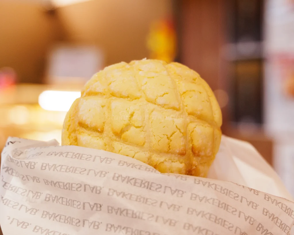 MELONLAB.八戸店の「あのメロンパン」写真