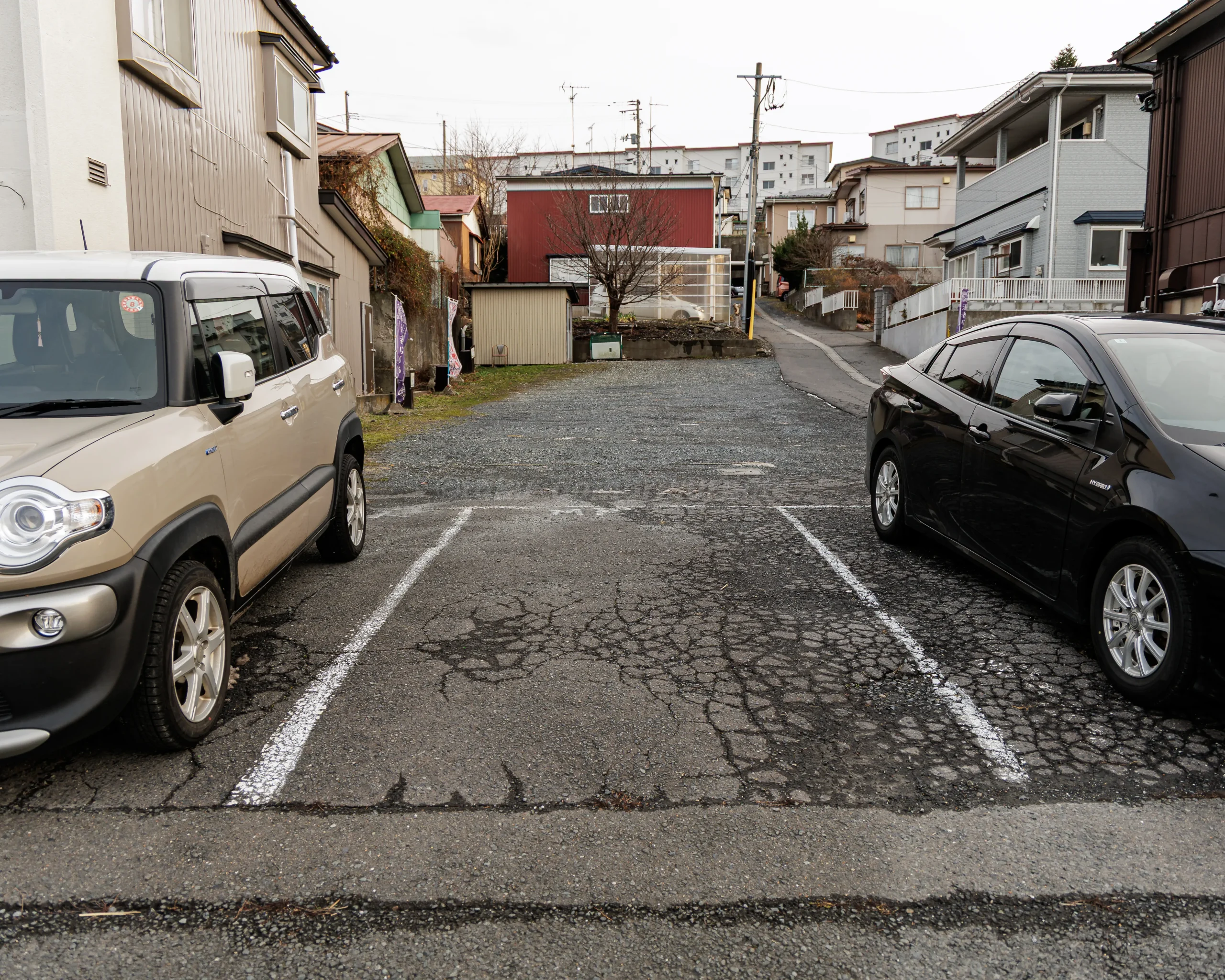 八戸市にあるMKCreamDonut（エムケークリームドーナツ）の駐車場写真