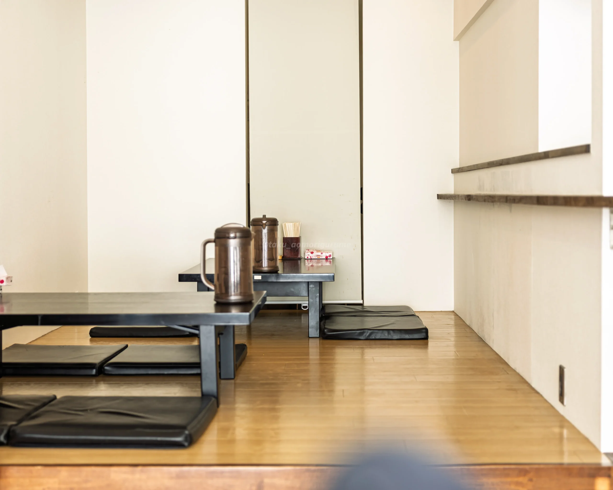 家族連れでも利用しやすいらぁ麺 ひら山浪岡店の小上がり座敷席